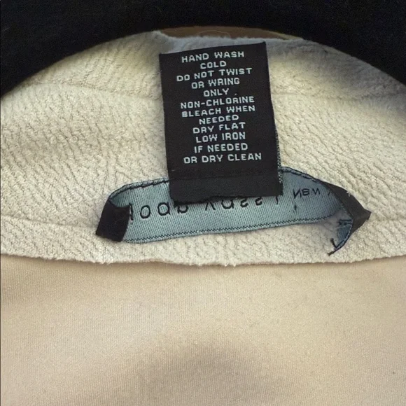 Cream Open Front Cardigan - Picture 9 of 9